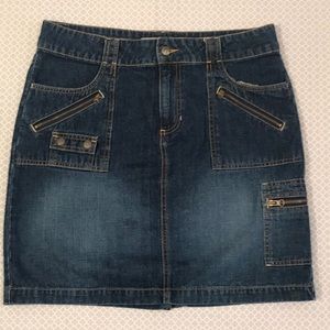 Denim skirt